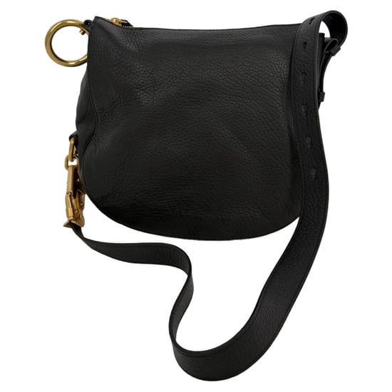 Burberry Small Knight Shoulder Bag in Black Calf Leather - Image 2