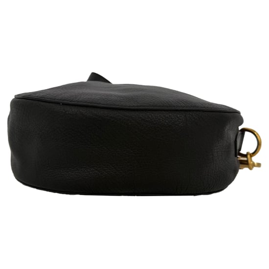 Burberry Small Knight Shoulder Bag in Black Calf Leather - Image 4