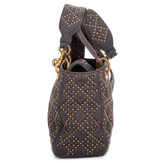 Medium Studded Lady Dior Flap Medium Shoulder Bag - Image 4
