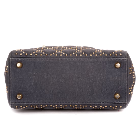 Medium Studded Lady Dior Flap Medium Shoulder Bag - Image 6