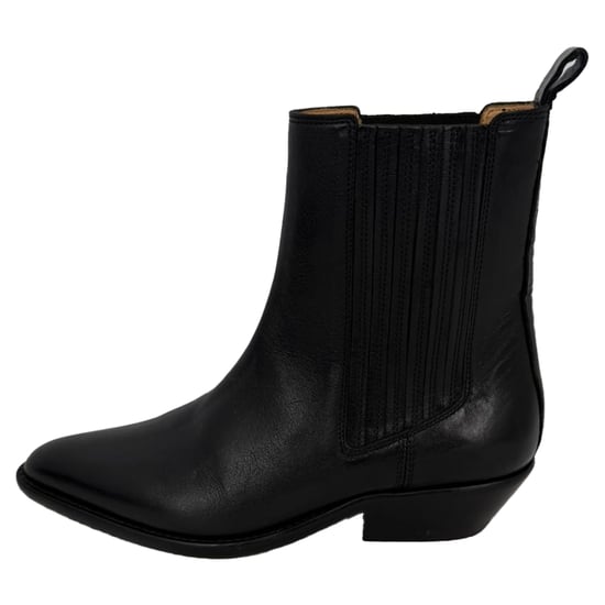 Isabel Marant Delena Ankle Boots in Black Leather - Image 4