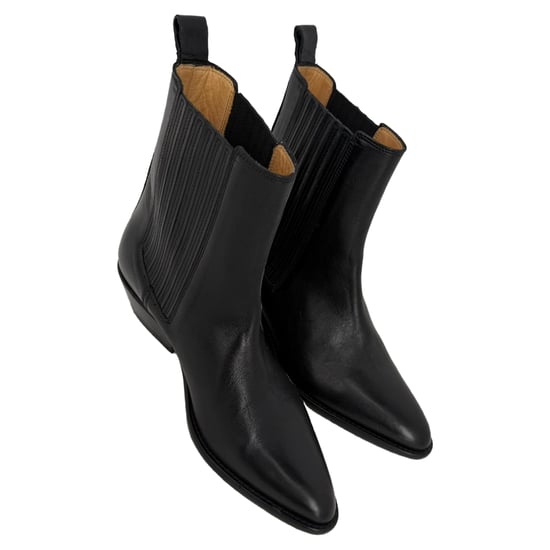 Isabel Marant Delena Ankle Boots in Black Leather - Image 5