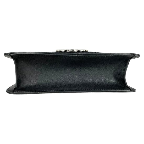 Vivienne Westwood Debbie Shoulder Bag in Black Leather - Image 5