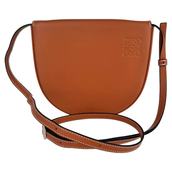 Loewe Heel Small Pouch in Brown Leather - Image 2