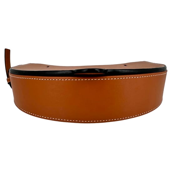 Loewe Heel Small Pouch in Brown Leather - Image 5