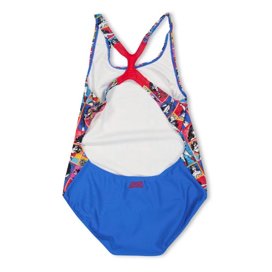 Girls Zoggs Rowleeback Juniors in Multi - Image 2