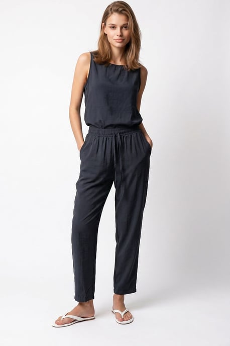 Mouwloze Crepe Jumpsuit - Image 4
