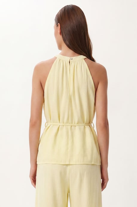 High Waist Halter Neck Two-Piece Coordinated Set - Image 6