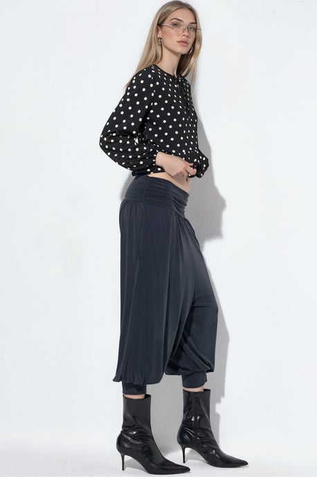 Dames Modal Polyester Capri Salwar Broek - Image 2