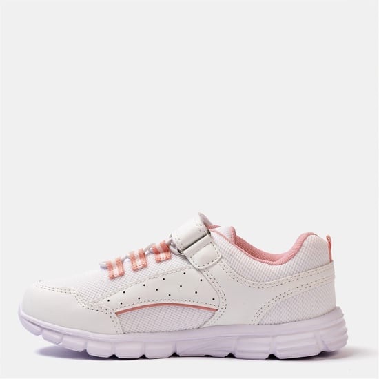 Girls Firetrap Trainers Child in White/Pink - Image 2