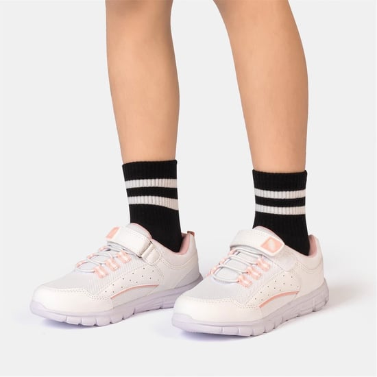 Girls Firetrap Trainers Child in White/Pink - Image 3