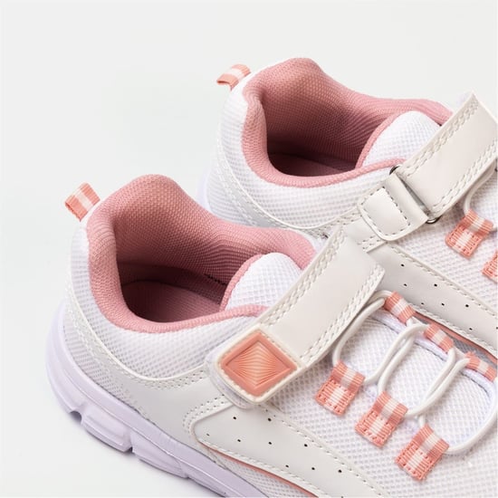 Girls Firetrap Trainers Child in White/Pink - Image 4