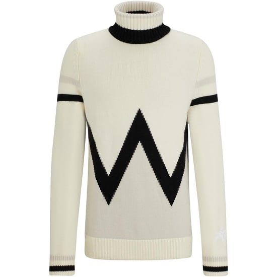 Men's Boss Turtle Neck Long Sleeve Sweater in Light Beige - Image 1