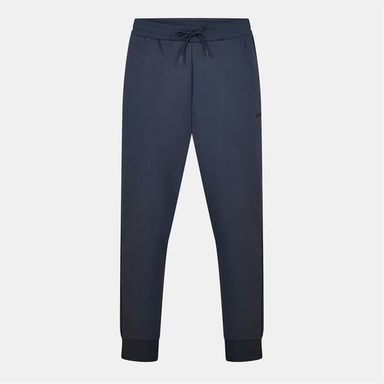 Men's Boss Jt Hadiko Solid Patterned Slim Joggers in Dark Grey - Image 1