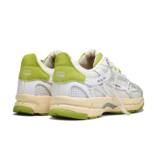 Mercer Amsterdam Sneakers The Re-Run Pineapple 2.0 White - Image 3