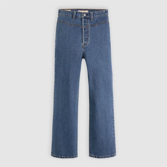 Women's Levis Ribcage Straig in Valley Stone - Image 1