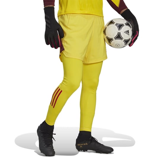 Men's adidas T23p Skinny Fit Running Athletic Pants in T Yllw/T Mrn - Image 4