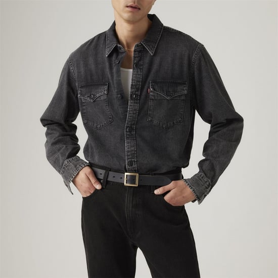 Accessories Levis Casey Belt in Caviar - Image 4