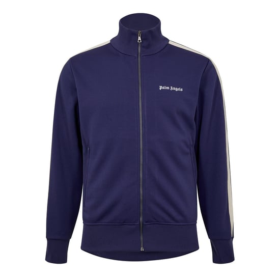 Men's Palm Angels Classic Tracksuit Jacket in Navy - Image 1