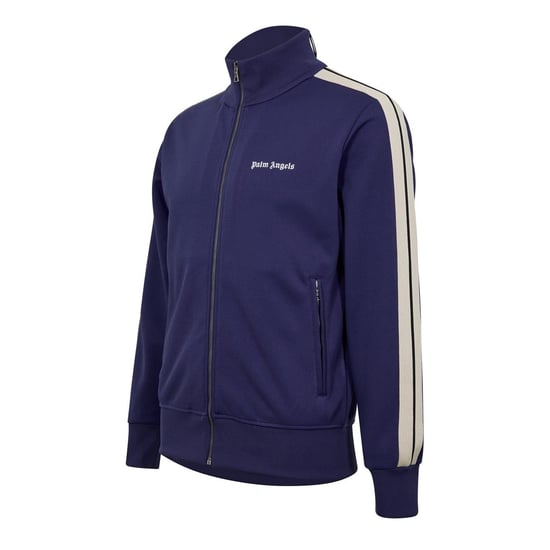 Men's Palm Angels Classic Tracksuit Jacket in Navy - Image 3
