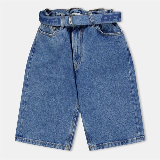 Men's Off White Off Low Crtch jn in Medium Blue - Image 1