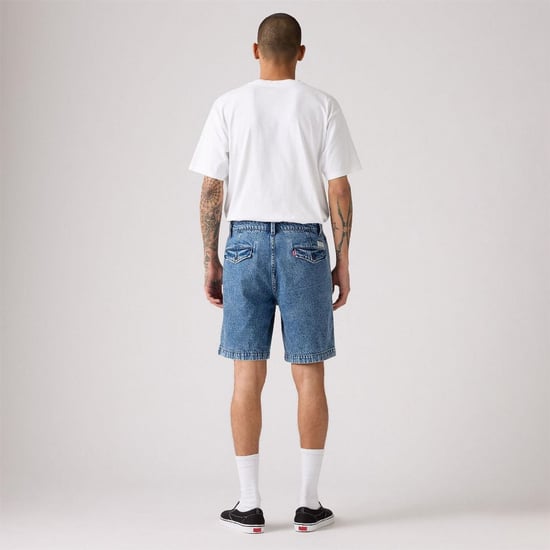 Women's Levis Wellthread 80s Mom Shorts in Quarter Past - Image 4