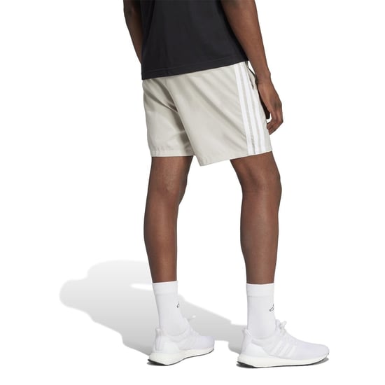 Men's adidas Essentials 3 Stripes Shorts in Wonder Alumina - Image 3