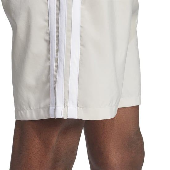 Men's adidas Essentials 3 Stripes Shorts in Wonder Alumina - Image 6