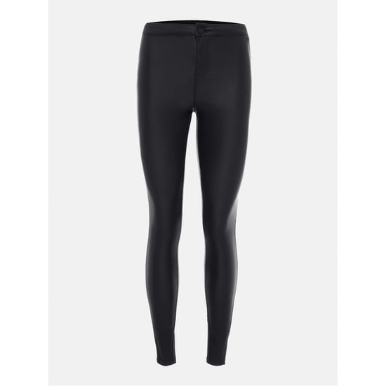 Women's Noisy May Hw Coated Pant in Black - Image 1