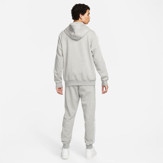 Men's Nike Hooded Long Sleeve Full Track Suit in Dk Grey/White - Image 2