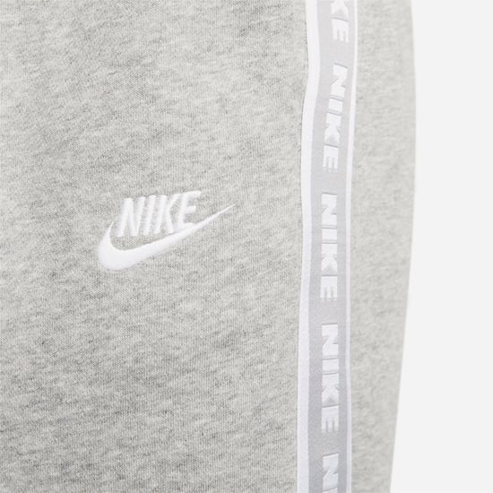 Men's Nike Hooded Long Sleeve Full Track Suit in Dk Grey/White - Image 4