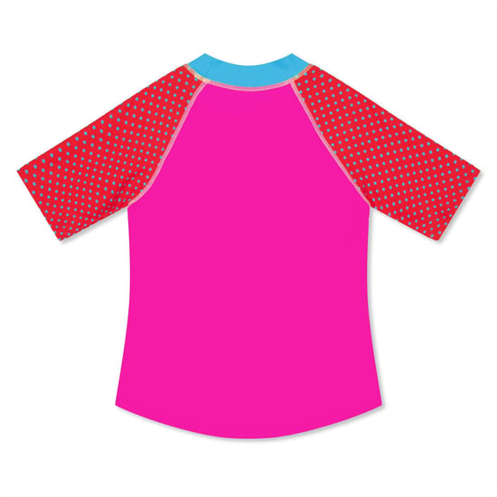 Girls Zoggs Short Sleeve Juniors in Blue - Image 2