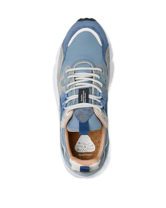 Flower Mountain Yamano 3 Men's Navy/Light Grey/Blue Trainers - Image 4