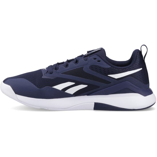 Reebok Nanoflex TR 2 Męskie Sneakersy Tekstylne Vector Granatowo/Białe/Czarne - Image 4