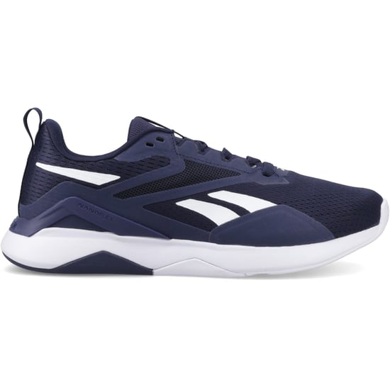 Reebok Nanoflex TR 2 Męskie Sneakersy Tekstylne Vector Granatowo/Białe/Czarne - Image 5