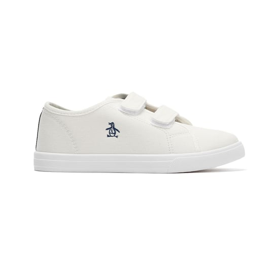 Penguin Junior Sparton Hook and loop Textiel Witte Sneakers - Image 5