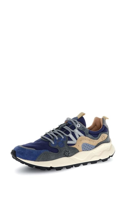 Flower Mountain Yamano 3 Men's Navy/Grey Trainers - Image 1
