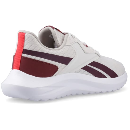 Reebok Energen Lux Textiel Dames Luxe Grijs/Zwart Kers/Wit Sneakers - Image 2