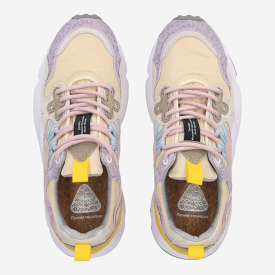 Flower Mountain Yamano 3 Women's Lilac/Blush/Cream Trainers - Image 3
