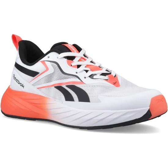 Reebok Verse Sneaker Textiel Heren Witte/Oranje/Zwarte Sneakers - Image 1