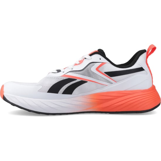 Reebok Verse Sneaker Textiel Heren Witte/Oranje/Zwarte Sneakers - Image 4