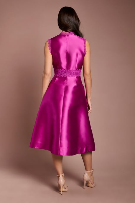 Twill Lace Dress - Image 3
