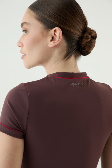 DSGN Studio Piping Detail Fitted Top - Image 4