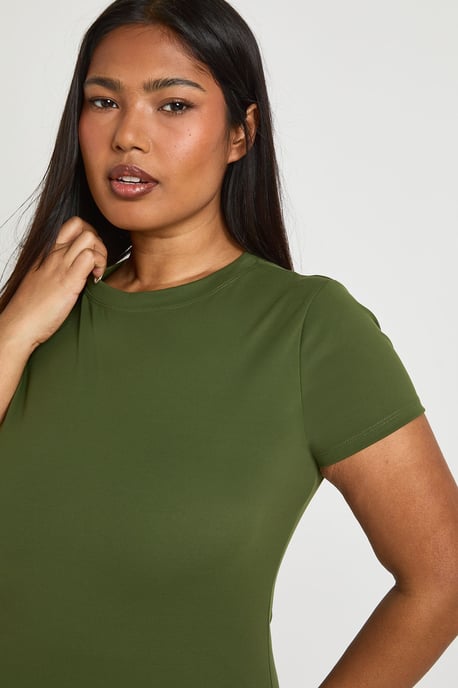 Plus Supersoft Peached Sculpt Top - Image 4