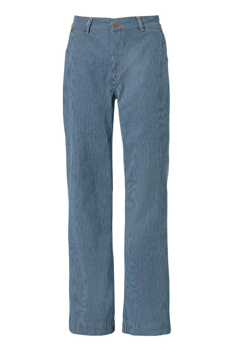 Caroline Tensen Charlotte Streep Broek Lichtblauw / Wit - Image 3