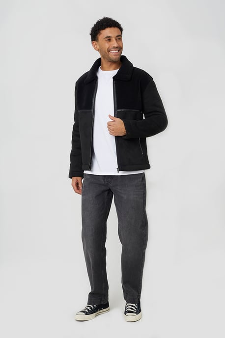 Check Cotton Flannel Long Sleeve Shirt - Image 3