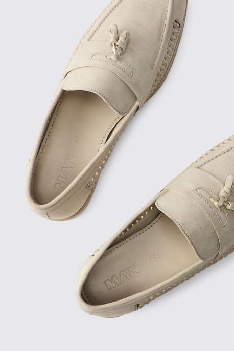 Faux Suede Weave Loafer - Image 4