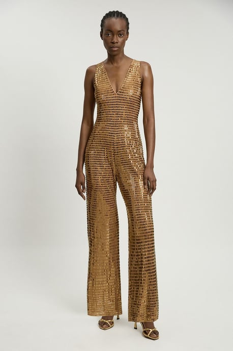 Premium Crystal Embellished Jumpsuit - Image 1