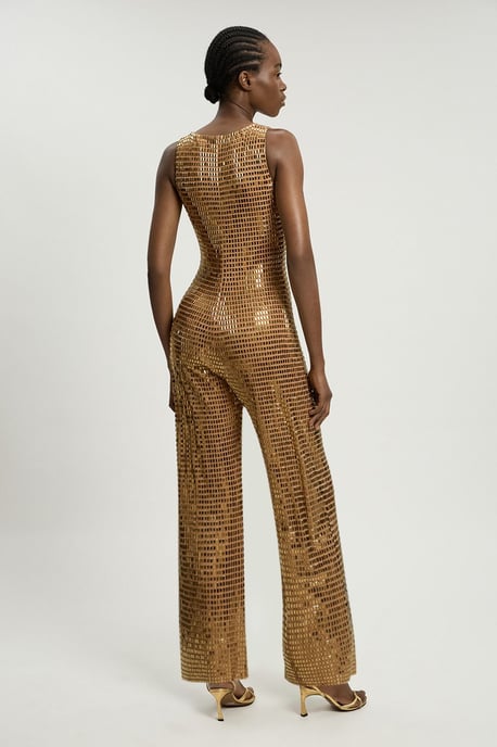 Premium Crystal Embellished Jumpsuit - Image 3