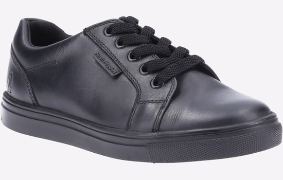 Hush Puppies Sam Leather Memory Foam Junior - Image 2
